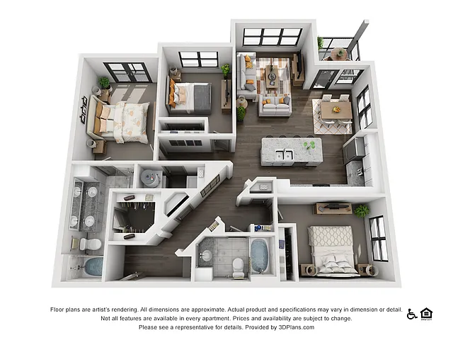 Floor plan C - Parton