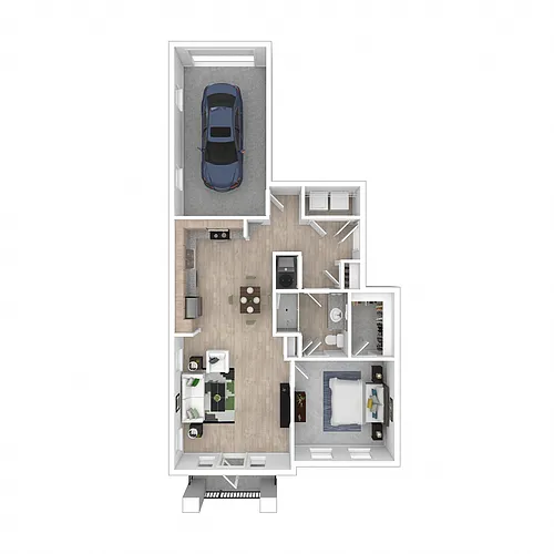 Floor plan A3A.1 w/ Garage