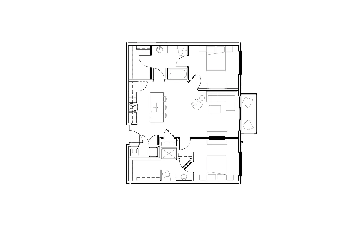 Floor plan Maxwell