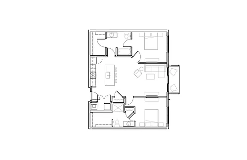 Floor plan Maxwell