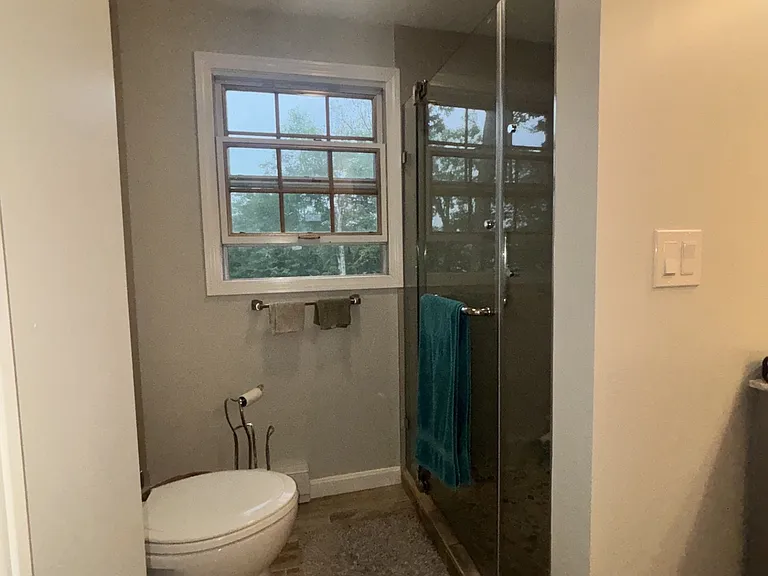 3/4 bathroom located on the second floor