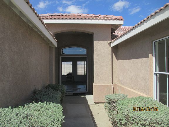 Double door entrance