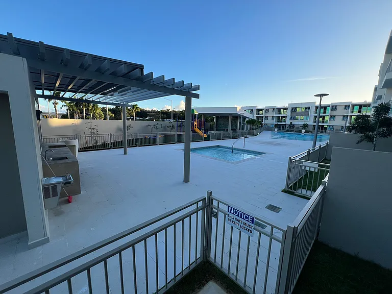 Main Pool Area and BBQ Area accesible from Backyard / Patio gate.
