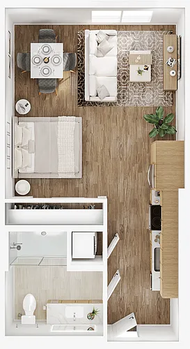 Floor plan S1-B