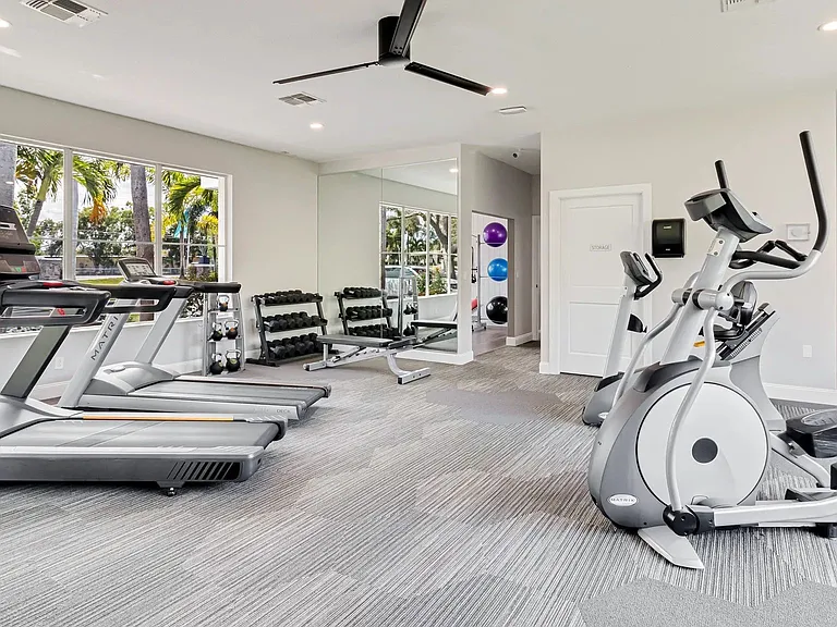 Get a full workout in our state-of-the-art fitness center.