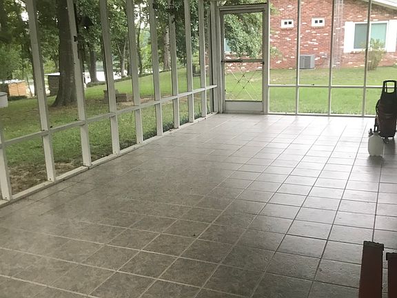 Screened in back porch