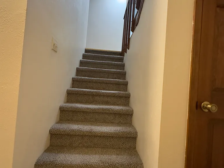 Stairs from basement to main level
