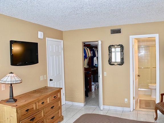 Master bedroom with California style closet