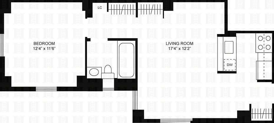 1st image of 101 W 55th St APT 7C