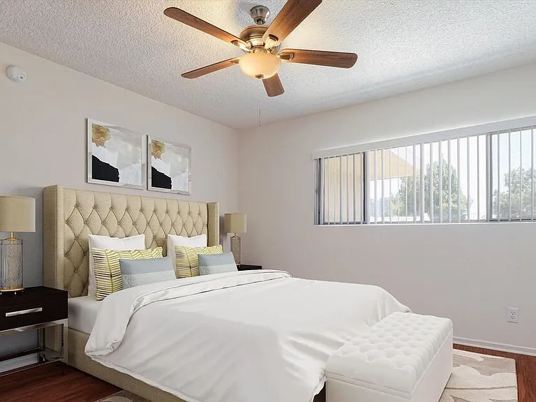 Bedroom #1 - Virtually Staged