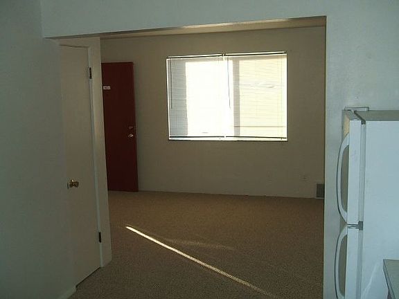 Carpeted living room