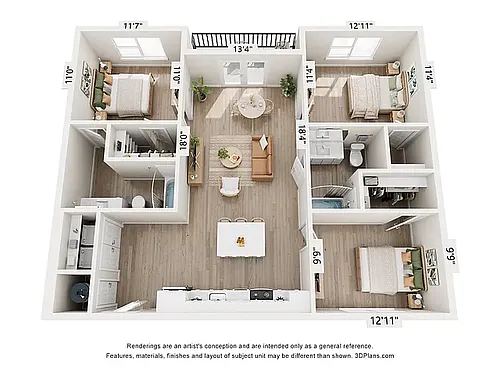 Floor plan C1
