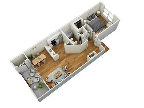 Floor plan Aruba