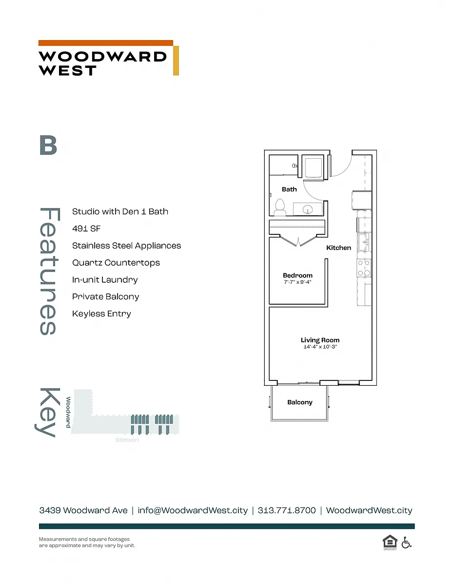 Floor plan B