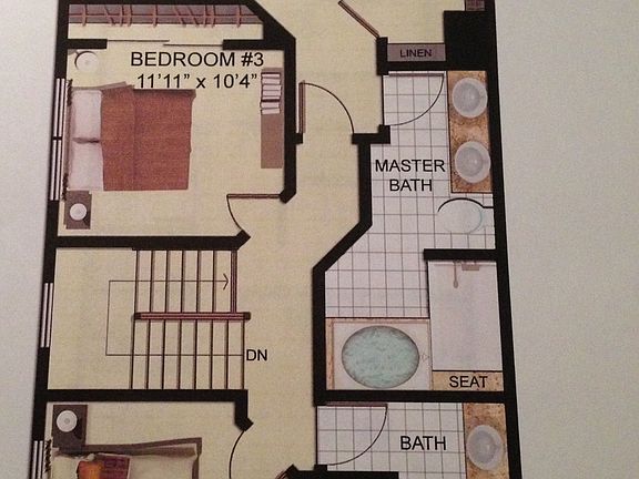 Floor Plan Third level