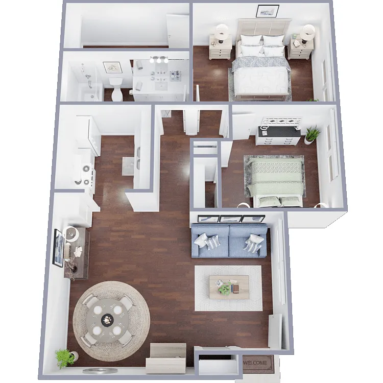 Floor plan Plan B