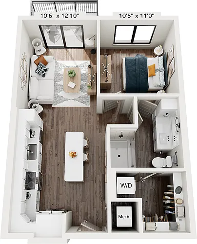 Floor plan A7