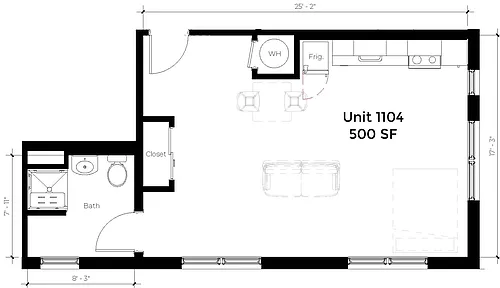 Floor plan 1104