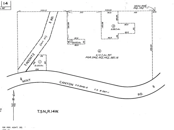 0 Vac Corner Mint Canyon Koontz Lot 15, Santa Clarita, CA 91350