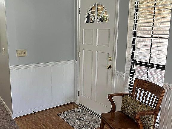 Front entryway.