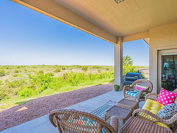 Back porch view-Twin Buttes