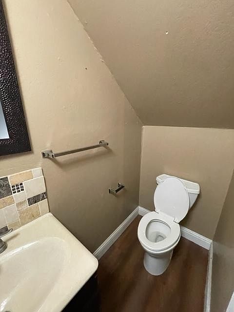 Downstairs half bath