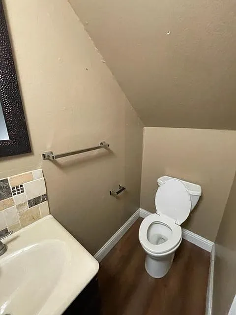 Downstairs half bath