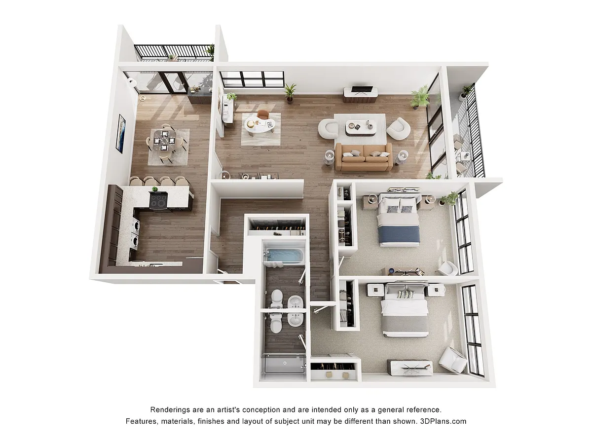 Floor plan Residence 7 Penthouse