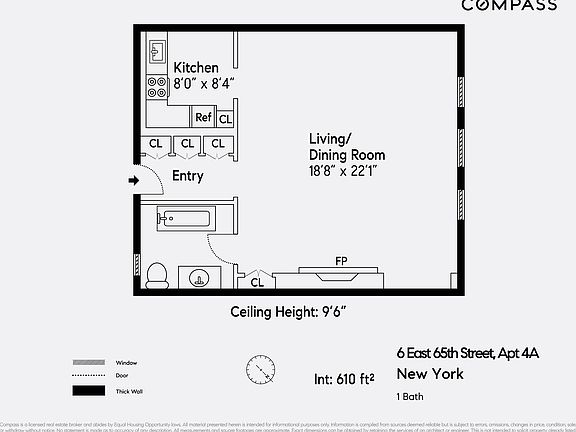 3rd image of 6 E 65th St APT 4A