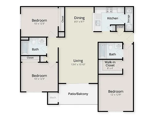 Floor plan The Elm