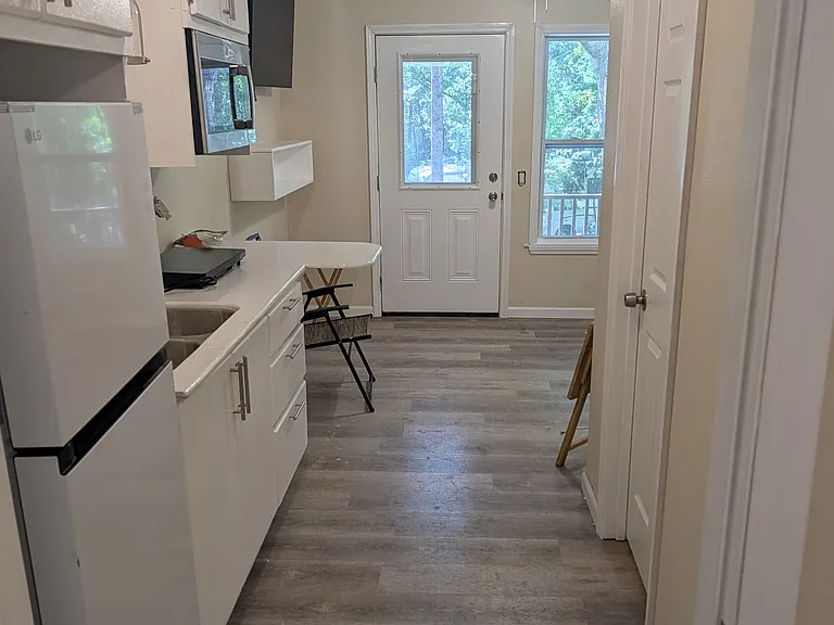 view of the kitchen