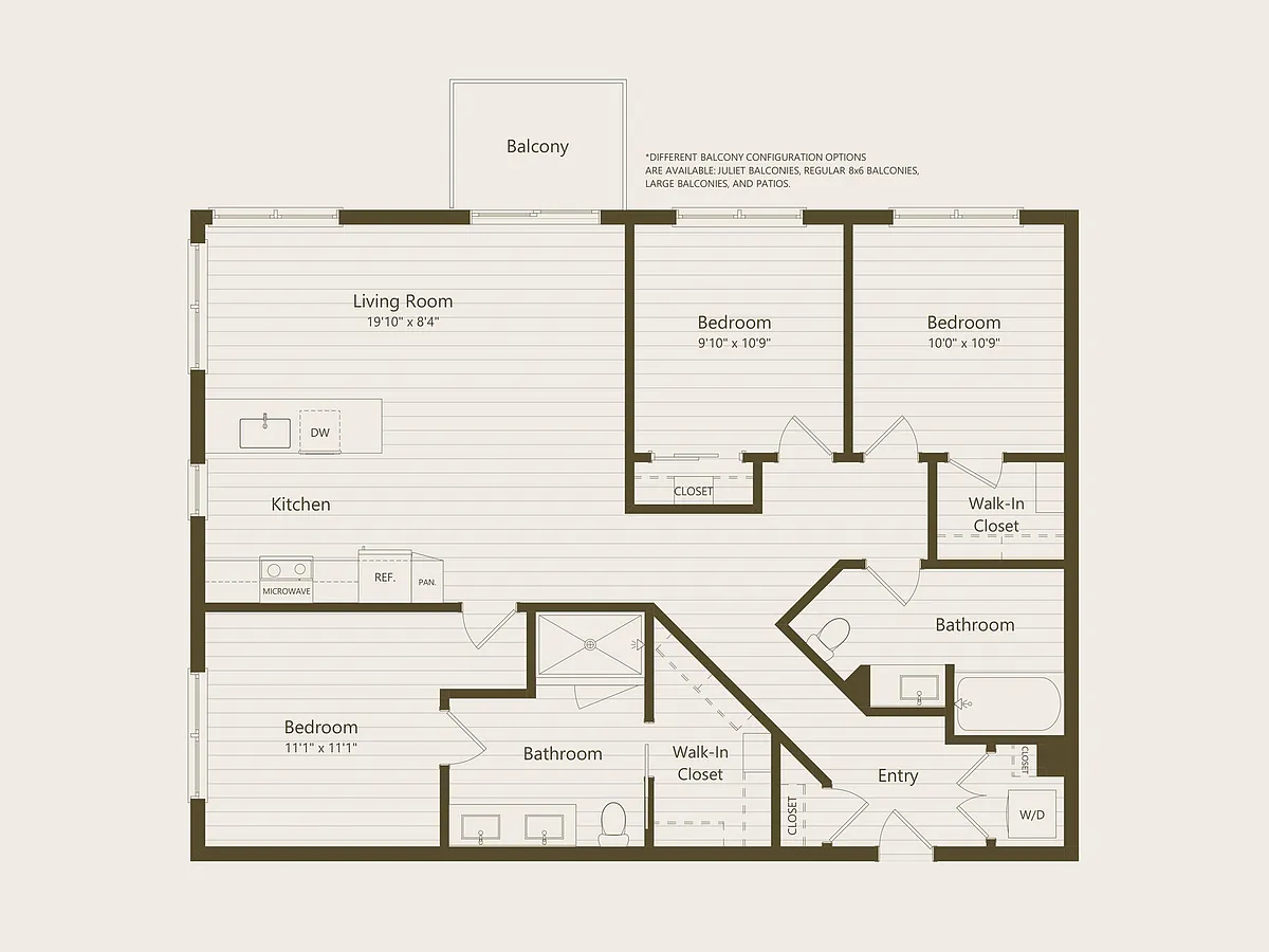 Floor plan 3A