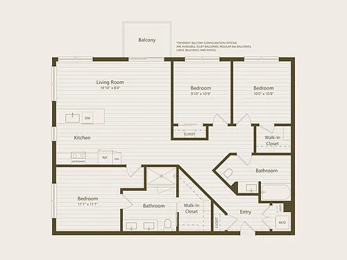 Floor plan 3A