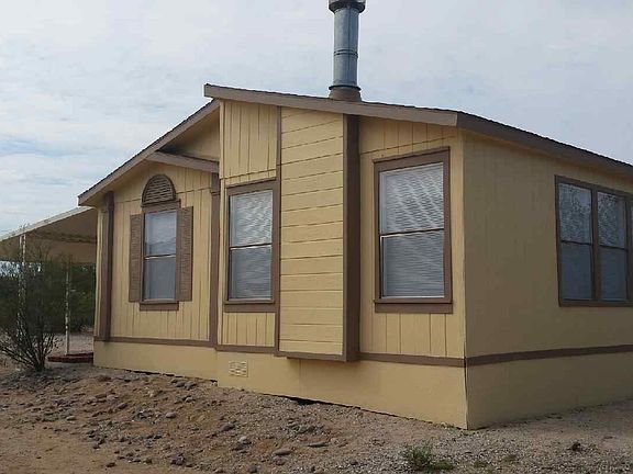 East side of the house