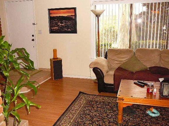 Old file Photo with previous tenant decor