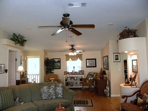 Front interior entry