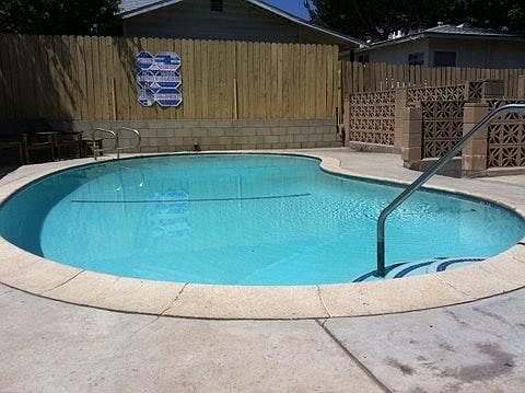 Sparkling pool
