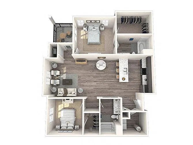 Floor plan Serenity
