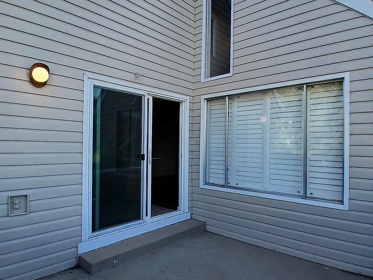 Back patio