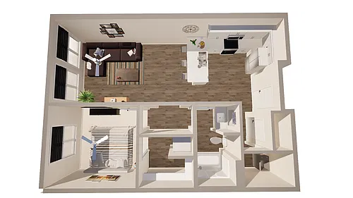 Floor plan The Sinclair