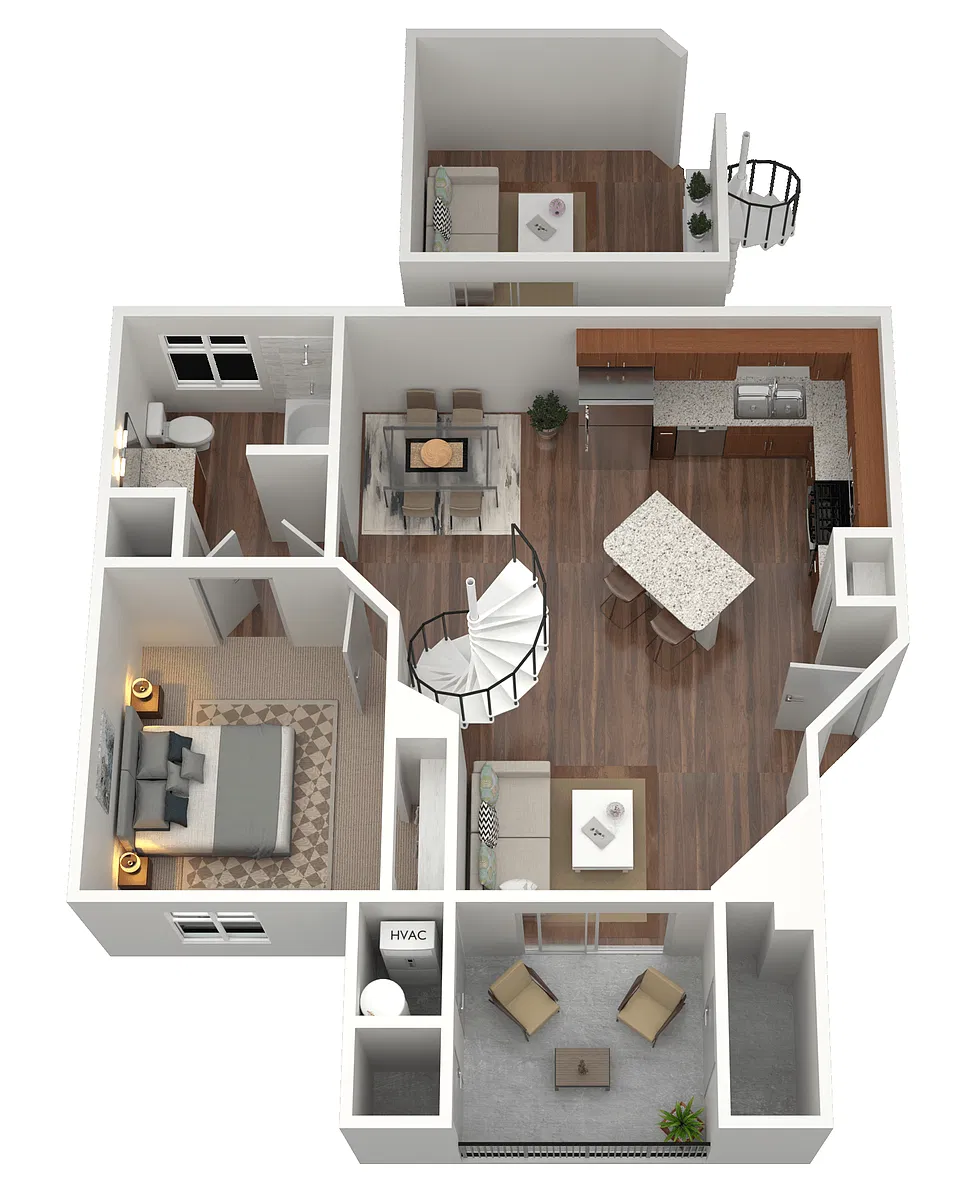 Floor plan Annapolis Loft