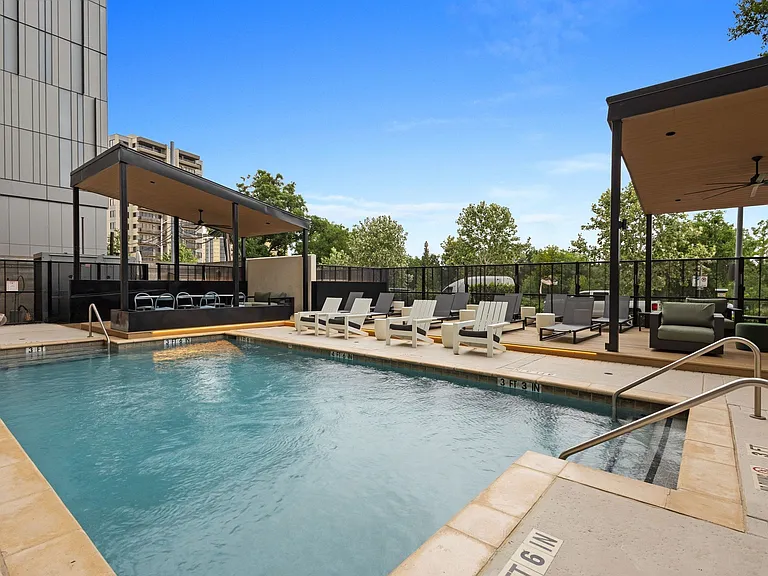 Take a dip in the resort-style pool and enjoy your own private oasis just steps from home.