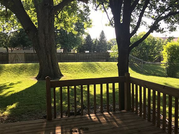 Private, fenced in yard
