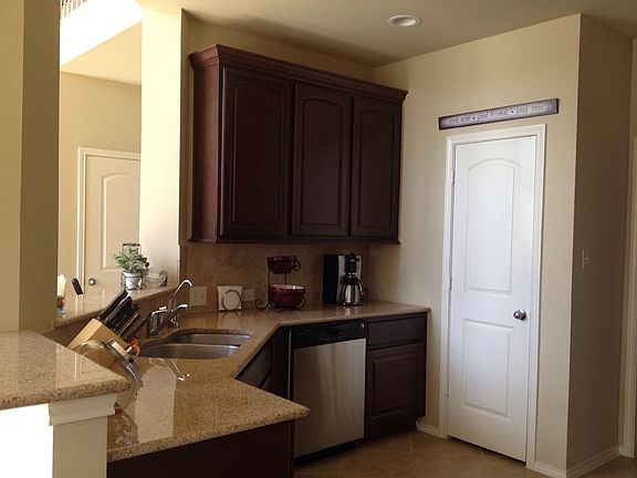 Ample counters and pantry