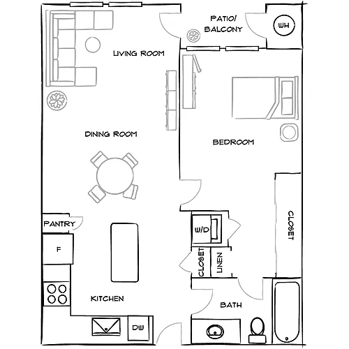 Floor plan Stout Premier