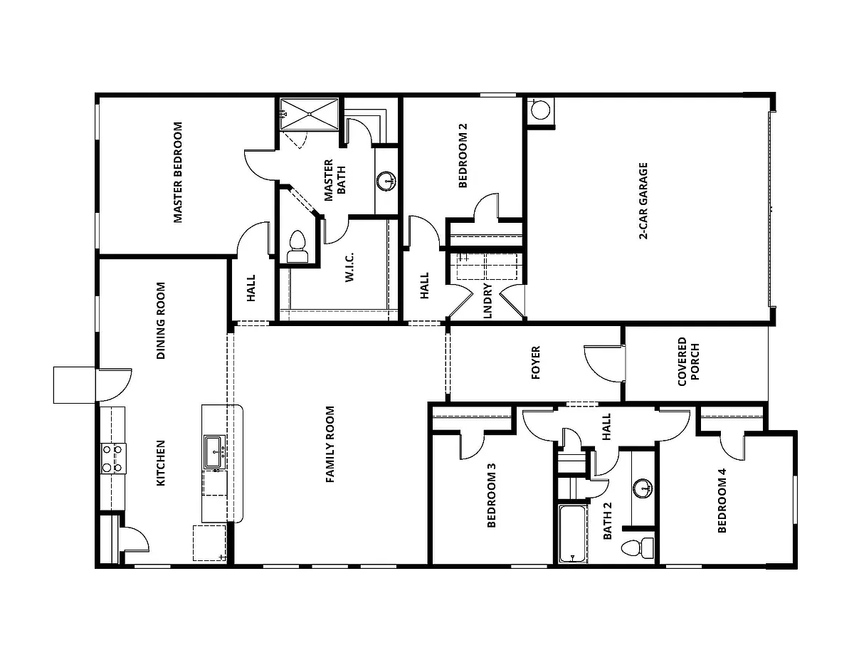 Floor plan Reed