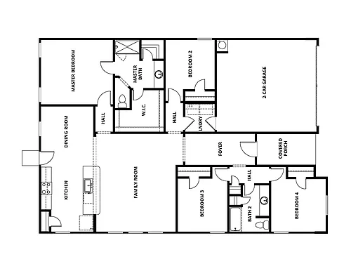 Floor plan Reed
