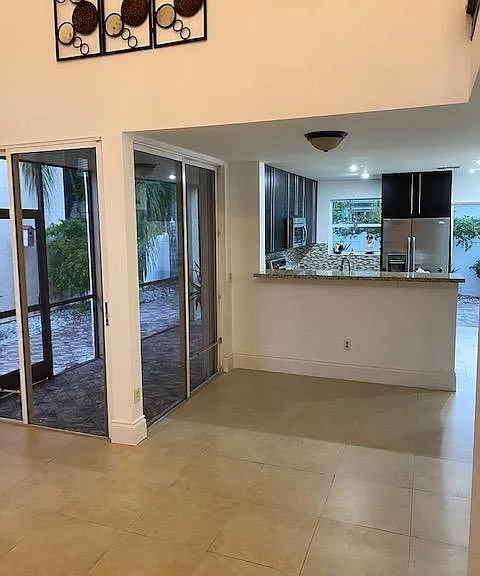 Main Room, Kitchen and Patio