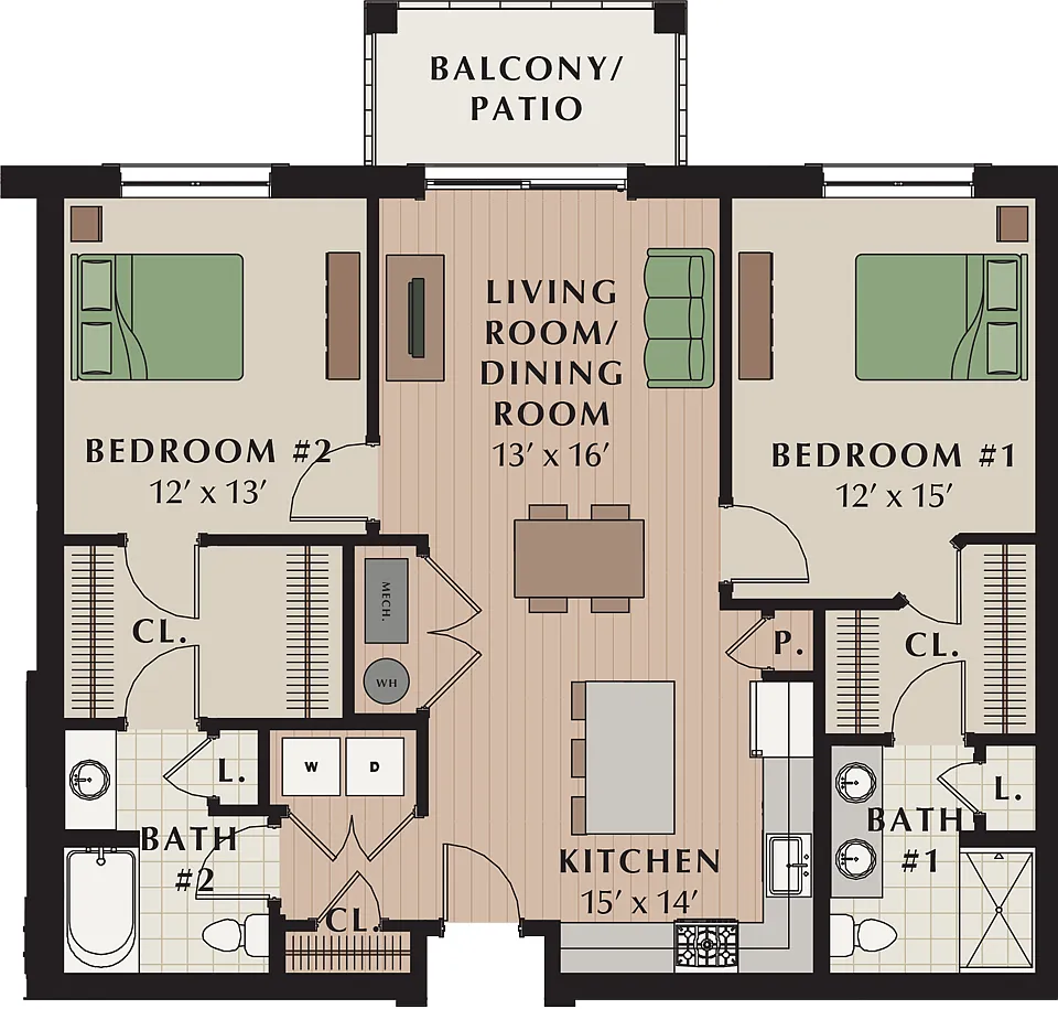 Floor plan Regis