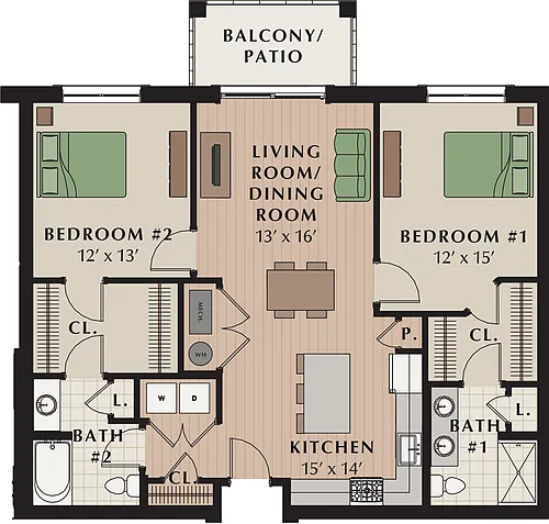Floor plan Regis